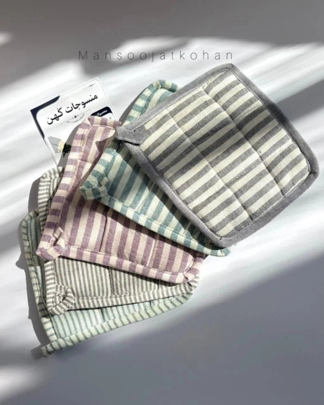 دستگیره دو تایی راه راه برند کهن